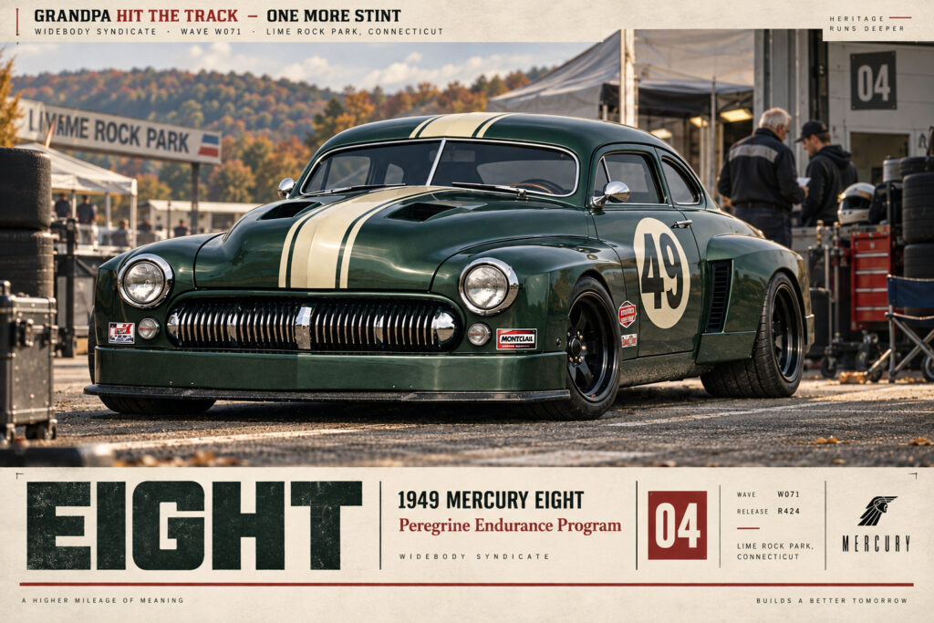 1949 Mercury Eight collectible poster