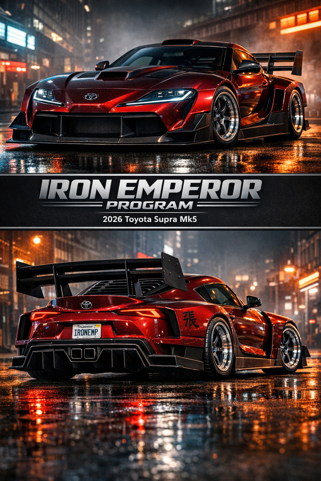 2026 Toyota Supra Mk5 — Iron Emperor Program