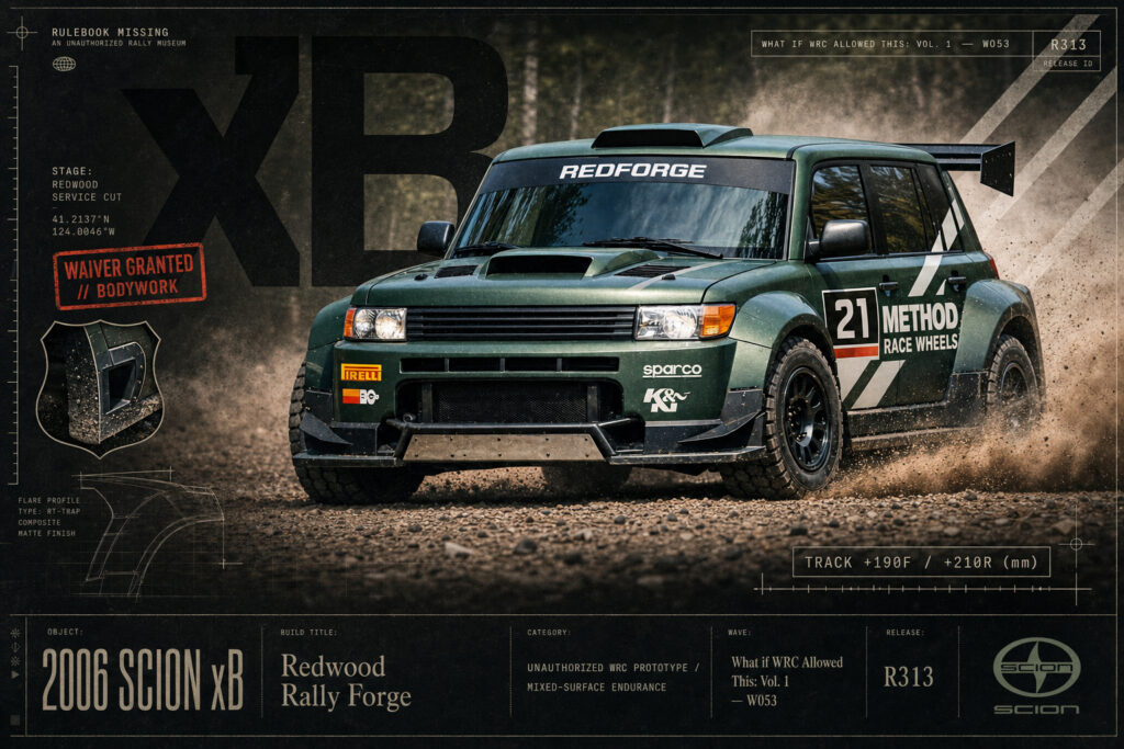 2006 Scion xB collectible poster