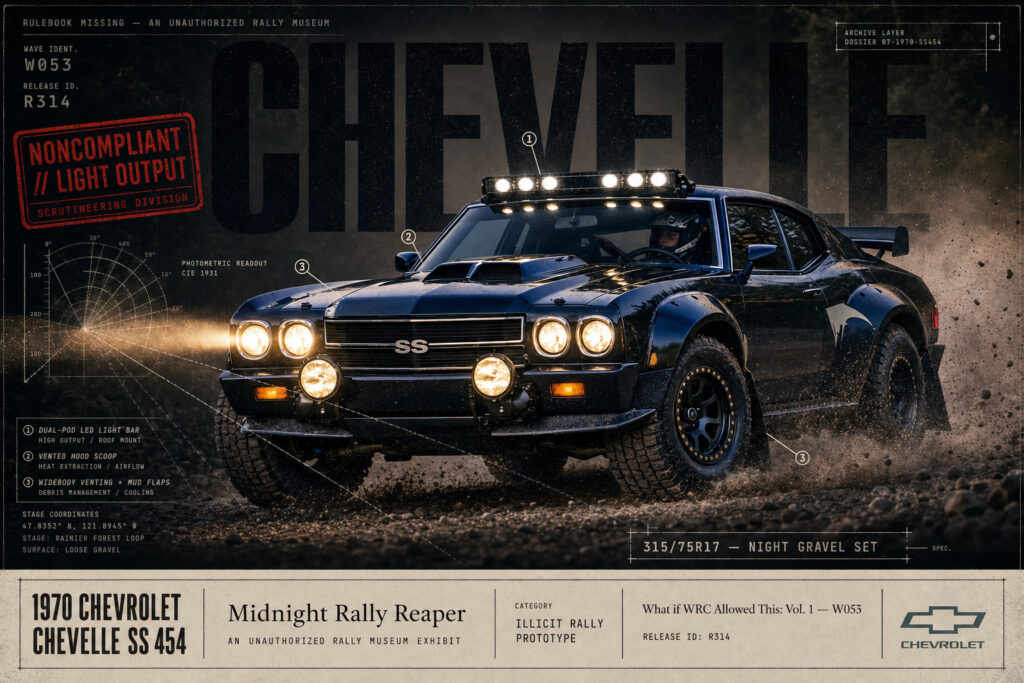 1970 Chevrolet Chevelle SS 454 collectible poster