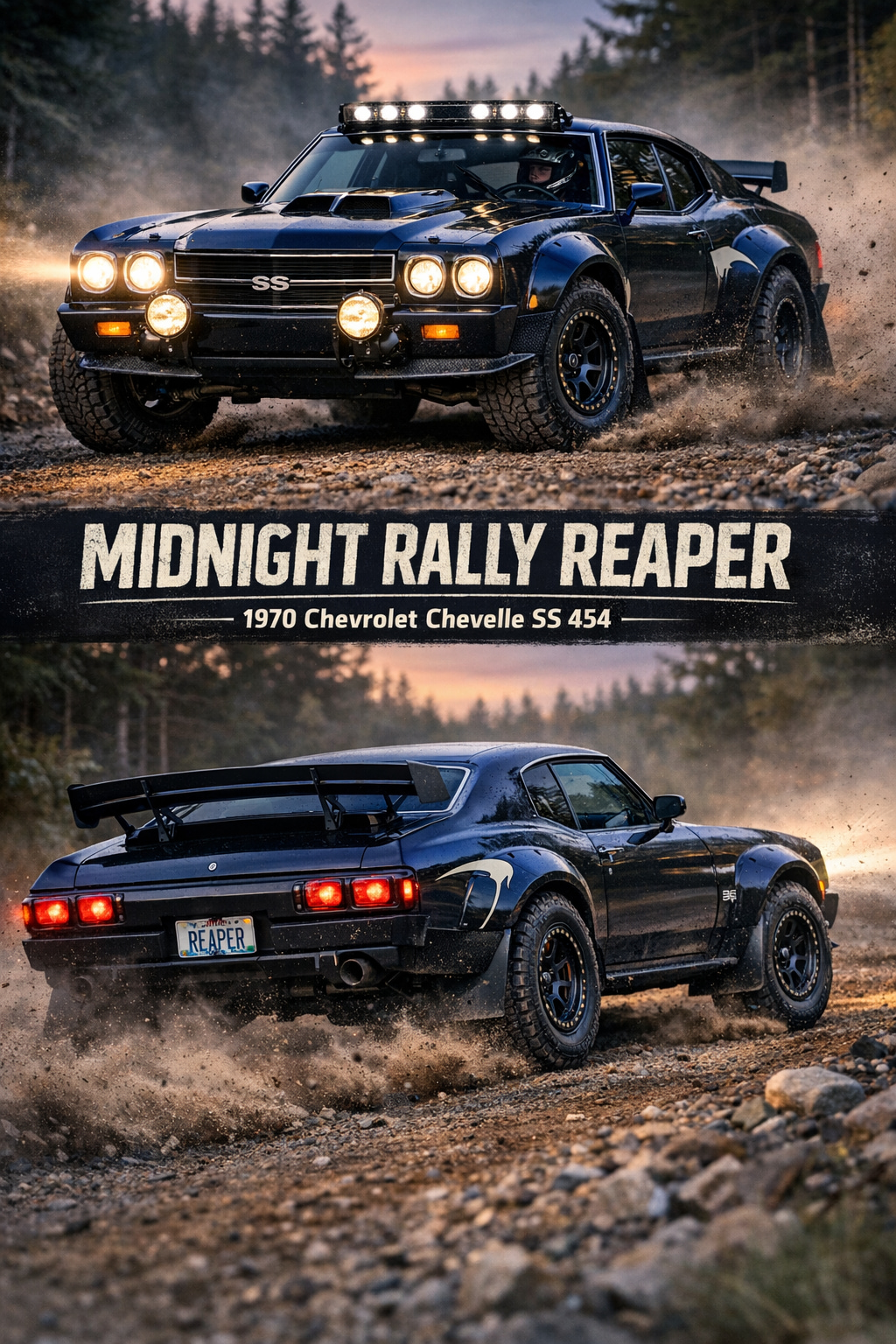 1970 Chevrolet Chevelle SS 454 — Midnight Rally Reaper