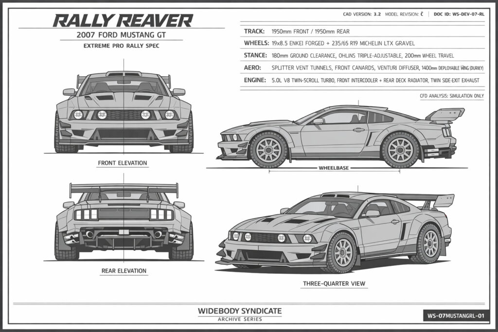 2007 Ford Mustang GT — Rally Reaver blueprint