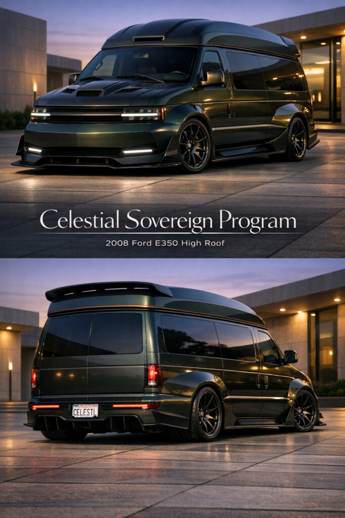 2008 Ford E350 High Roof — Celestial Sovereign Program