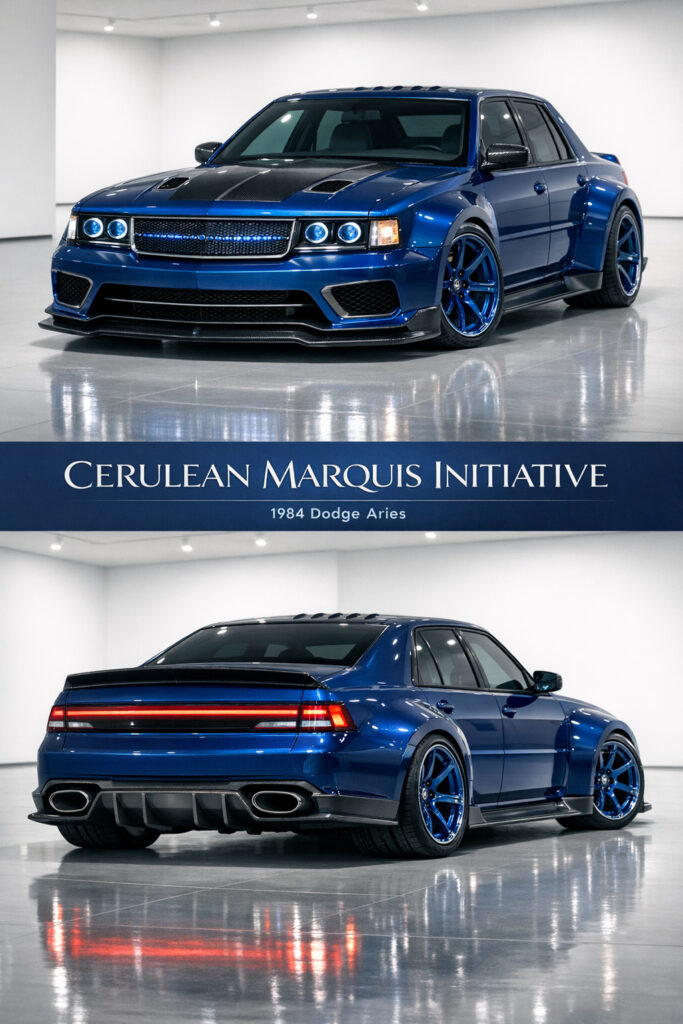 1984 Dodge Aries — Cerulean Marquis Initiative